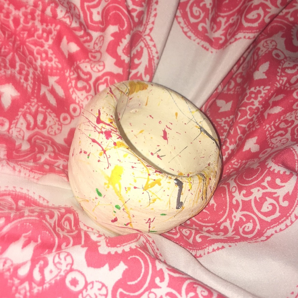 a ceramic bowl